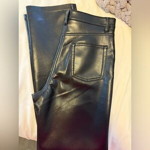 Aritzia leather pants